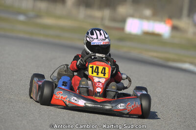 11/03/2012 : 1ère manche du Trophée Vincent Sanchez à Lavelanet (Photos Antoine Camblor) 2012 — karting