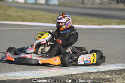 11/03/2012 : 1ère manche du Trophée Vincent Sanchez à Lavelanet (Photos Antoine Camblor) 2012 — karting