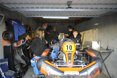 11/03/2012 : 1ère manche du Trophée Vincent Sanchez à Lavelanet (Photos Antoine Camblor) 2012 — karting