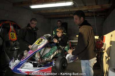 11/03/2012 : 1ère manche du Trophée Vincent Sanchez à Lavelanet (Photos Antoine Camblor) 2012 — karting