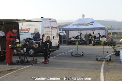 11/03/2012 : 1ère manche du Trophée Vincent Sanchez à Lavelanet (Photos Antoine Camblor) 2012 — karting