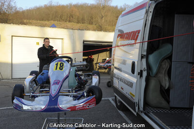 11/03/2012 : 1ère manche du Trophée Vincent Sanchez à Lavelanet (Photos Antoine Camblor) 2012 — karting