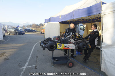 11/03/2012 : 1ère manche du Trophée Vincent Sanchez à Lavelanet (Photos Antoine Camblor) 2012 — karting