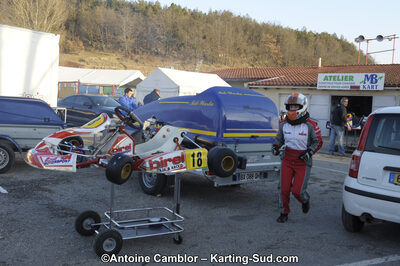 11/03/2012 : 1ère manche du Trophée Vincent Sanchez à Lavelanet (Photos Antoine Camblor) 2012 — karting