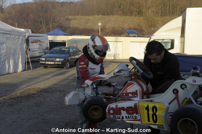 11/03/2012 : 1ère manche du Trophée Vincent Sanchez à Lavelanet (Photos Antoine Camblor) 2012 — karting