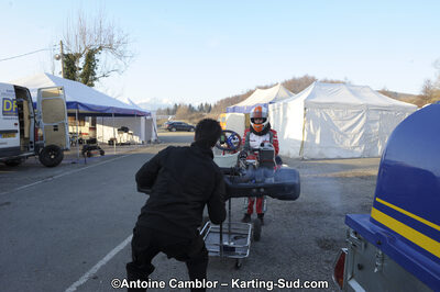 11/03/2012 : 1ère manche du Trophée Vincent Sanchez à Lavelanet (Photos Antoine Camblor) 2012 — karting