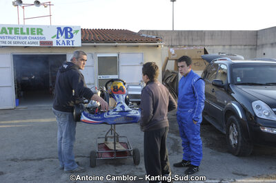 11/03/2012 : 1ère manche du Trophée Vincent Sanchez à Lavelanet (Photos Antoine Camblor) 2012 — karting