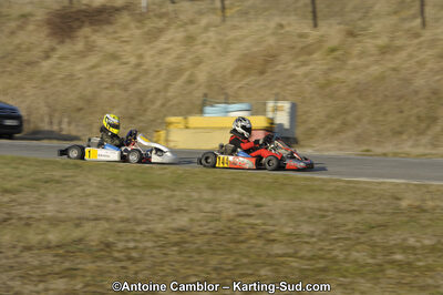 11/03/2012 : 1ère manche du Trophée Vincent Sanchez à Lavelanet (Photos Antoine Camblor) 2012 — karting