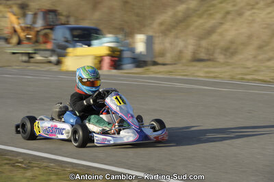 11/03/2012 : 1ère manche du Trophée Vincent Sanchez à Lavelanet (Photos Antoine Camblor) 2012 — karting