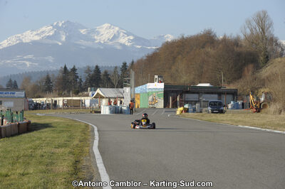 11/03/2012 : 1ère manche du Trophée Vincent Sanchez à Lavelanet (Photos Antoine Camblor) 2012 — karting