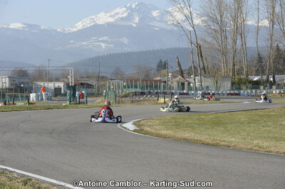 11/03/2012 : 1ère manche du Trophée Vincent Sanchez à Lavelanet (Photos Antoine Camblor) 2012 — karting