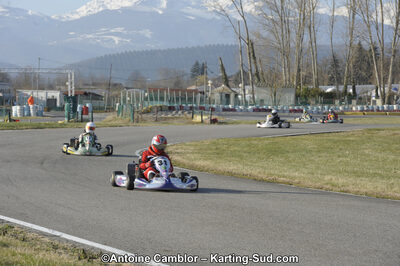 11/03/2012 : 1ère manche du Trophée Vincent Sanchez à Lavelanet (Photos Antoine Camblor) 2012 — karting