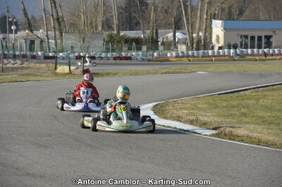 11/03/2012 : 1ère manche du Trophée Vincent Sanchez à Lavelanet (Photos Antoine Camblor) 2012 — karting