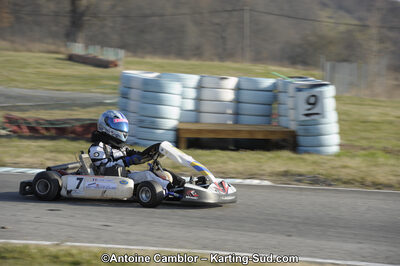 11/03/2012 : 1ère manche du Trophée Vincent Sanchez à Lavelanet (Photos Antoine Camblor) 2012 — karting