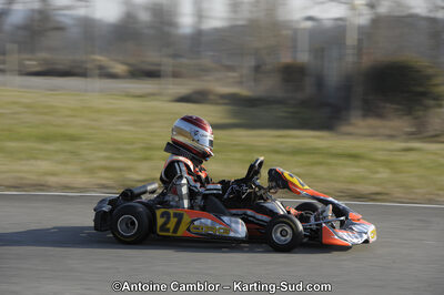 11/03/2012 : 1ère manche du Trophée Vincent Sanchez à Lavelanet (Photos Antoine Camblor) 2012 — karting