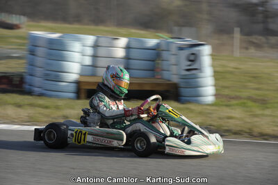 11/03/2012 : 1ère manche du Trophée Vincent Sanchez à Lavelanet (Photos Antoine Camblor) 2012 — karting