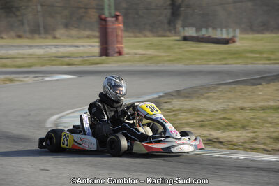 11/03/2012 : 1ère manche du Trophée Vincent Sanchez à Lavelanet (Photos Antoine Camblor) 2012 — karting