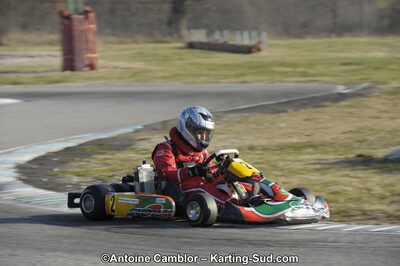 11/03/2012 : 1ère manche du Trophée Vincent Sanchez à Lavelanet (Photos Antoine Camblor) 2012 — karting