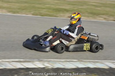 11/03/2012 : 1ère manche du Trophée Vincent Sanchez à Lavelanet (Photos Antoine Camblor) 2012 — karting