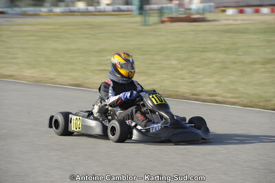 11/03/2012 : 1ère manche du Trophée Vincent Sanchez à Lavelanet (Photos Antoine Camblor) 2012 — karting