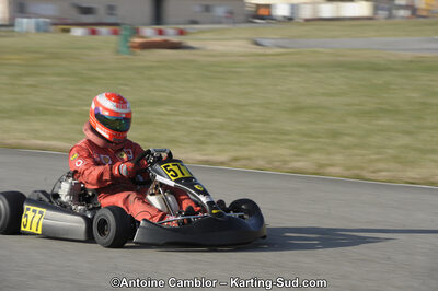 11/03/2012 : 1ère manche du Trophée Vincent Sanchez à Lavelanet (Photos Antoine Camblor) 2012 — karting