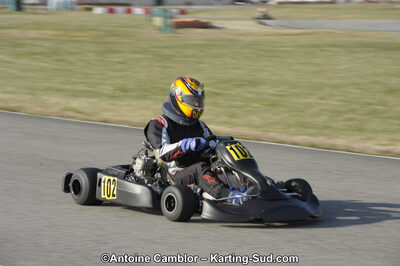 11/03/2012 : 1ère manche du Trophée Vincent Sanchez à Lavelanet (Photos Antoine Camblor) 2012 — karting