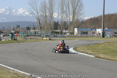 11/03/2012 : 1ère manche du Trophée Vincent Sanchez à Lavelanet (Photos Antoine Camblor) 2012 — karting