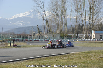 11/03/2012 : 1ère manche du Trophée Vincent Sanchez à Lavelanet (Photos Antoine Camblor) 2012 — karting