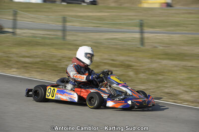 11/03/2012 : 1ère manche du Trophée Vincent Sanchez à Lavelanet (Photos Antoine Camblor) 2012 — karting