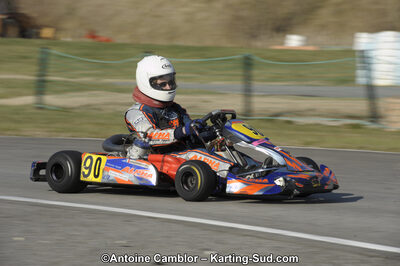 11/03/2012 : 1ère manche du Trophée Vincent Sanchez à Lavelanet (Photos Antoine Camblor) 2012 — karting
