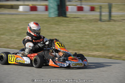 11/03/2012 : 1ère manche du Trophée Vincent Sanchez à Lavelanet (Photos Antoine Camblor) 2012 — karting