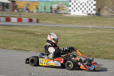 11/03/2012 : 1ère manche du Trophée Vincent Sanchez à Lavelanet (Photos Antoine Camblor) 2012 — karting