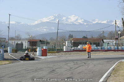 11/03/2012 : 1ère manche du Trophée Vincent Sanchez à Lavelanet (Photos Antoine Camblor) 2012 — karting
