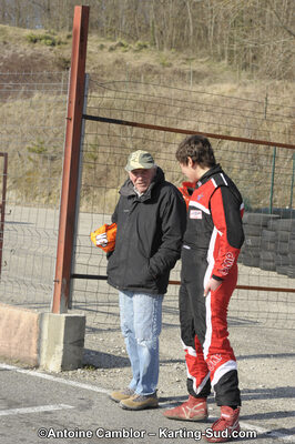 11/03/2012 : 1ère manche du Trophée Vincent Sanchez à Lavelanet (Photos Antoine Camblor) 2012 — karting