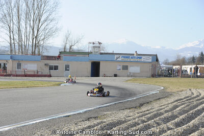 11/03/2012 : 1ère manche du Trophée Vincent Sanchez à Lavelanet (Photos Antoine Camblor) 2012 — karting