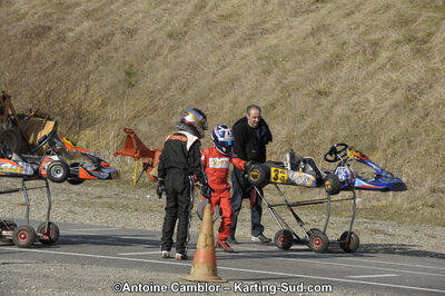 11/03/2012 : 1ère manche du Trophée Vincent Sanchez à Lavelanet (Photos Antoine Camblor) 2012 — karting