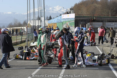 11/03/2012 : 1ère manche du Trophée Vincent Sanchez à Lavelanet (Photos Antoine Camblor) 2012 — karting