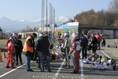 11/03/2012 : 1ère manche du Trophée Vincent Sanchez à Lavelanet (Photos Antoine Camblor) 2012 — karting