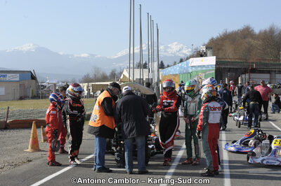 11/03/2012 : 1ère manche du Trophée Vincent Sanchez à Lavelanet (Photos Antoine Camblor) 2012 — karting
