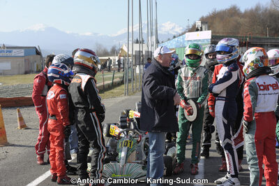 11/03/2012 : 1ère manche du Trophée Vincent Sanchez à Lavelanet (Photos Antoine Camblor) 2012 — karting