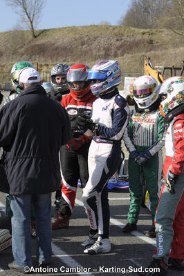 11/03/2012 : 1ère manche du Trophée Vincent Sanchez à Lavelanet (Photos Antoine Camblor) 2012 — karting