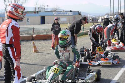 11/03/2012 : 1ère manche du Trophée Vincent Sanchez à Lavelanet (Photos Antoine Camblor) 2012 — karting