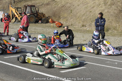 11/03/2012 : 1ère manche du Trophée Vincent Sanchez à Lavelanet (Photos Antoine Camblor) 2012 — karting