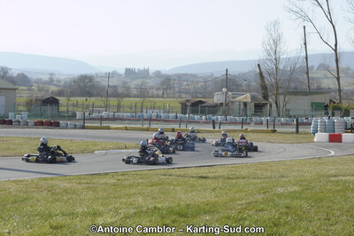 11/03/2012 : 1ère manche du Trophée Vincent Sanchez à Lavelanet (Photos Antoine Camblor) 2012 — karting
