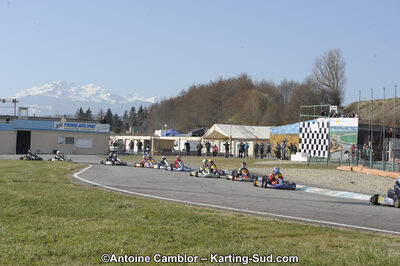 11/03/2012 : 1ère manche du Trophée Vincent Sanchez à Lavelanet (Photos Antoine Camblor) 2012 — karting