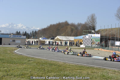 11/03/2012 : 1ère manche du Trophée Vincent Sanchez à Lavelanet (Photos Antoine Camblor) 2012 — karting