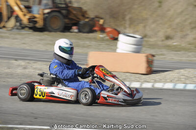 11/03/2012 : 1ère manche du Trophée Vincent Sanchez à Lavelanet (Photos Antoine Camblor) 2012 — karting