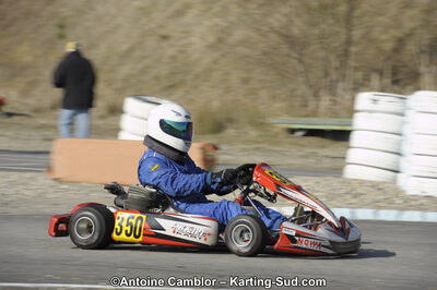 11/03/2012 : 1ère manche du Trophée Vincent Sanchez à Lavelanet (Photos Antoine Camblor) 2012 — karting