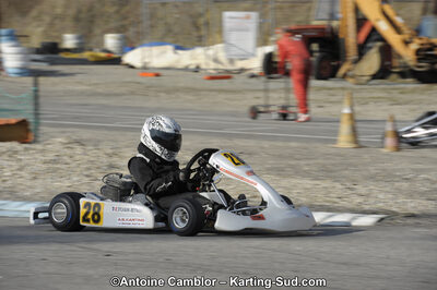 11/03/2012 : 1ère manche du Trophée Vincent Sanchez à Lavelanet (Photos Antoine Camblor) 2012 — karting