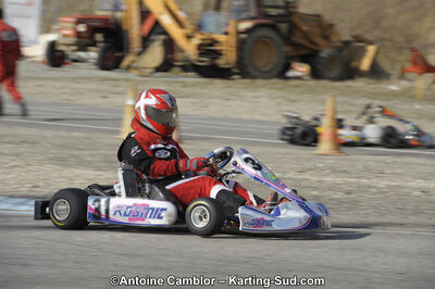 11/03/2012 : 1ère manche du Trophée Vincent Sanchez à Lavelanet (Photos Antoine Camblor) 2012 — karting